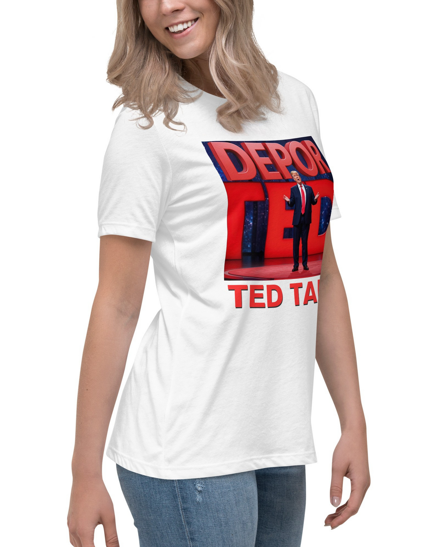 Women's Trump Ted Talk Relaxed T-Shirt